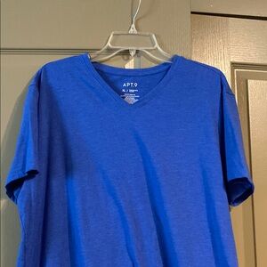 Apt. 9 Men's Classic Blue V-Neck Tee